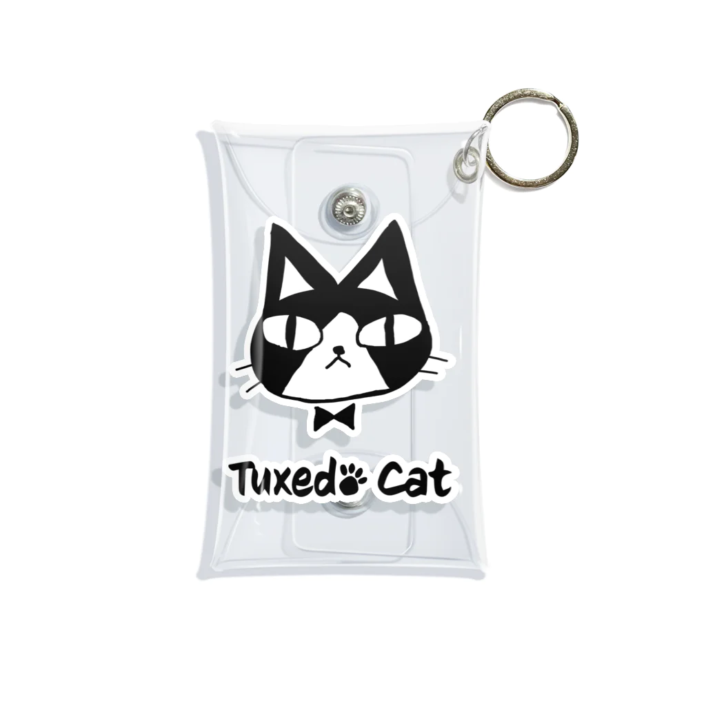 Tuxedo CatのTuxedo Cat ver.2 Mini Clear Multipurpose Case