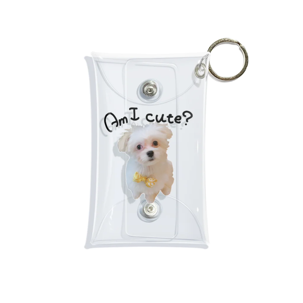 珠々ちゃんと吾妻さんのAm I cute? By珠々 Mini Clear Multipurpose Case