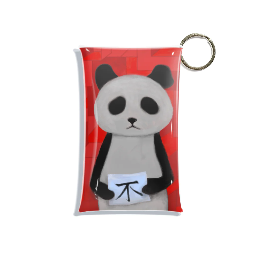 Washiemon and Ai-chan's ShopのPANDA No.1 Mini Clear Multipurpose Case