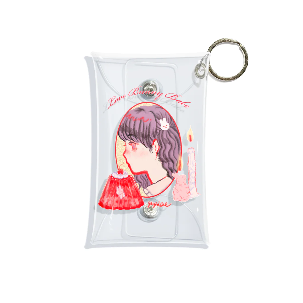 ginnyのLOVE BUNNY BABE _GIRLS Mini Clear Multipurpose Case