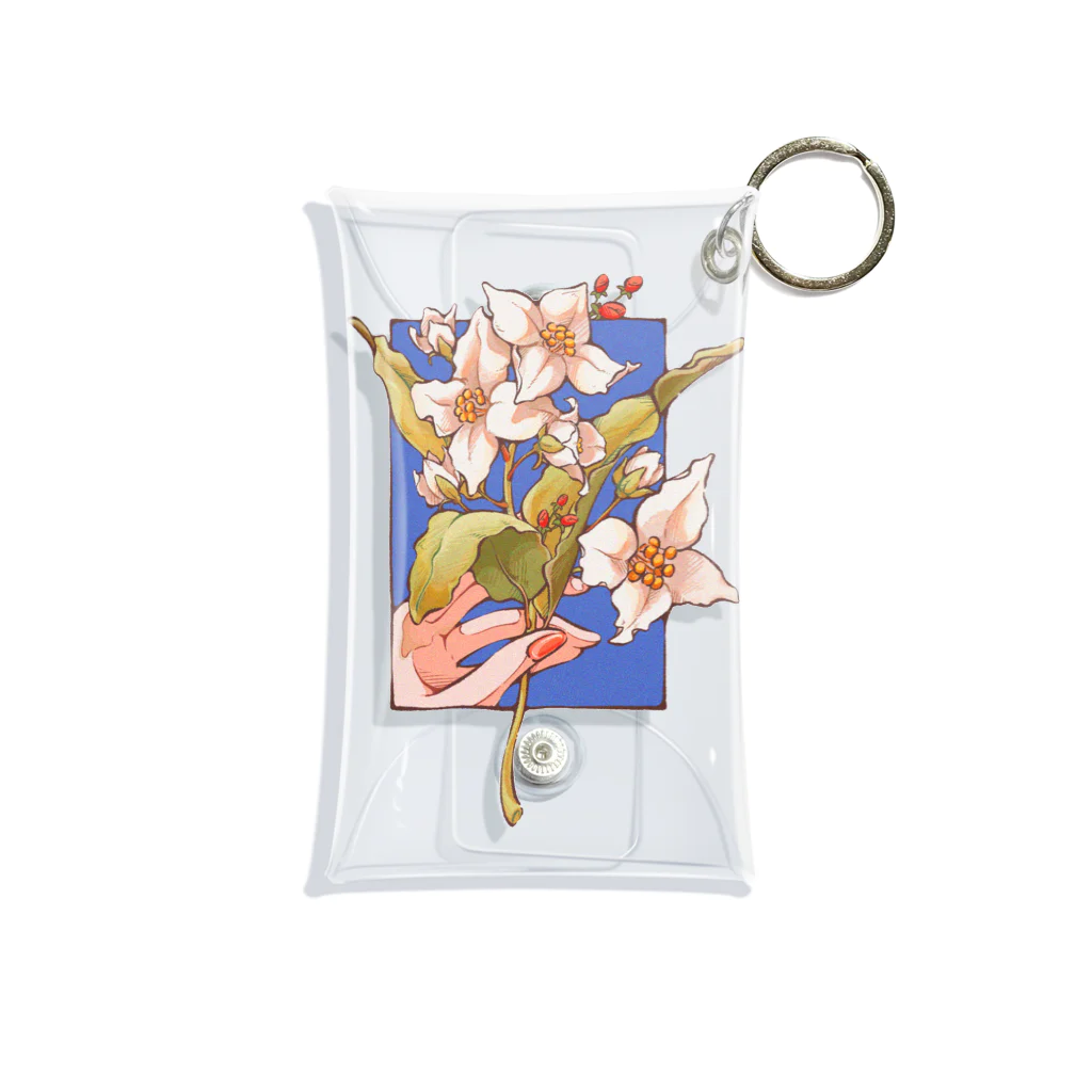 日菜乃🐶の百合の花 Mini Clear Multipurpose Case