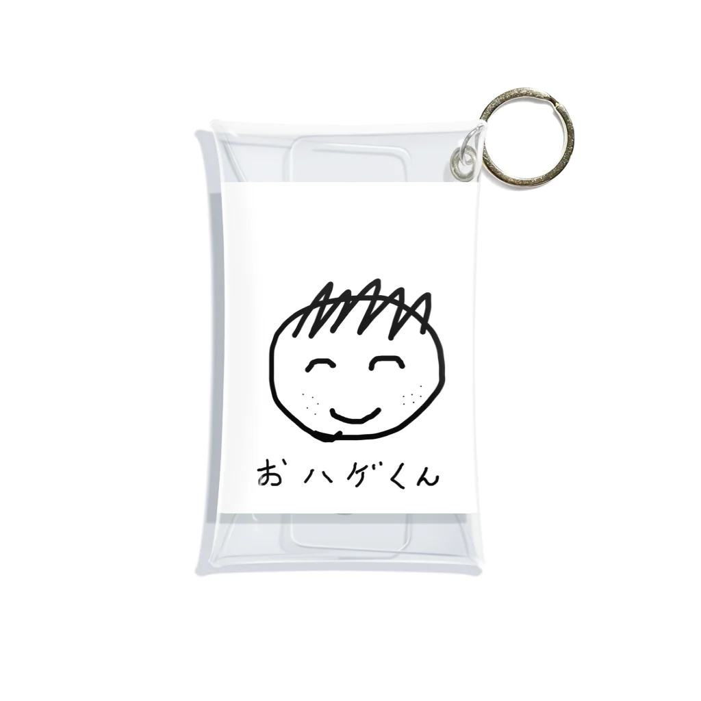 おハゲくんのお父ちゃんのおハゲくん Mini Clear Multipurpose Case