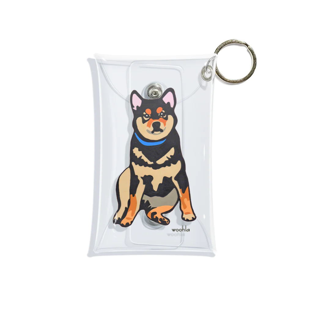 woohlaの縁側の柴犬 Mini Clear Multipurpose Case