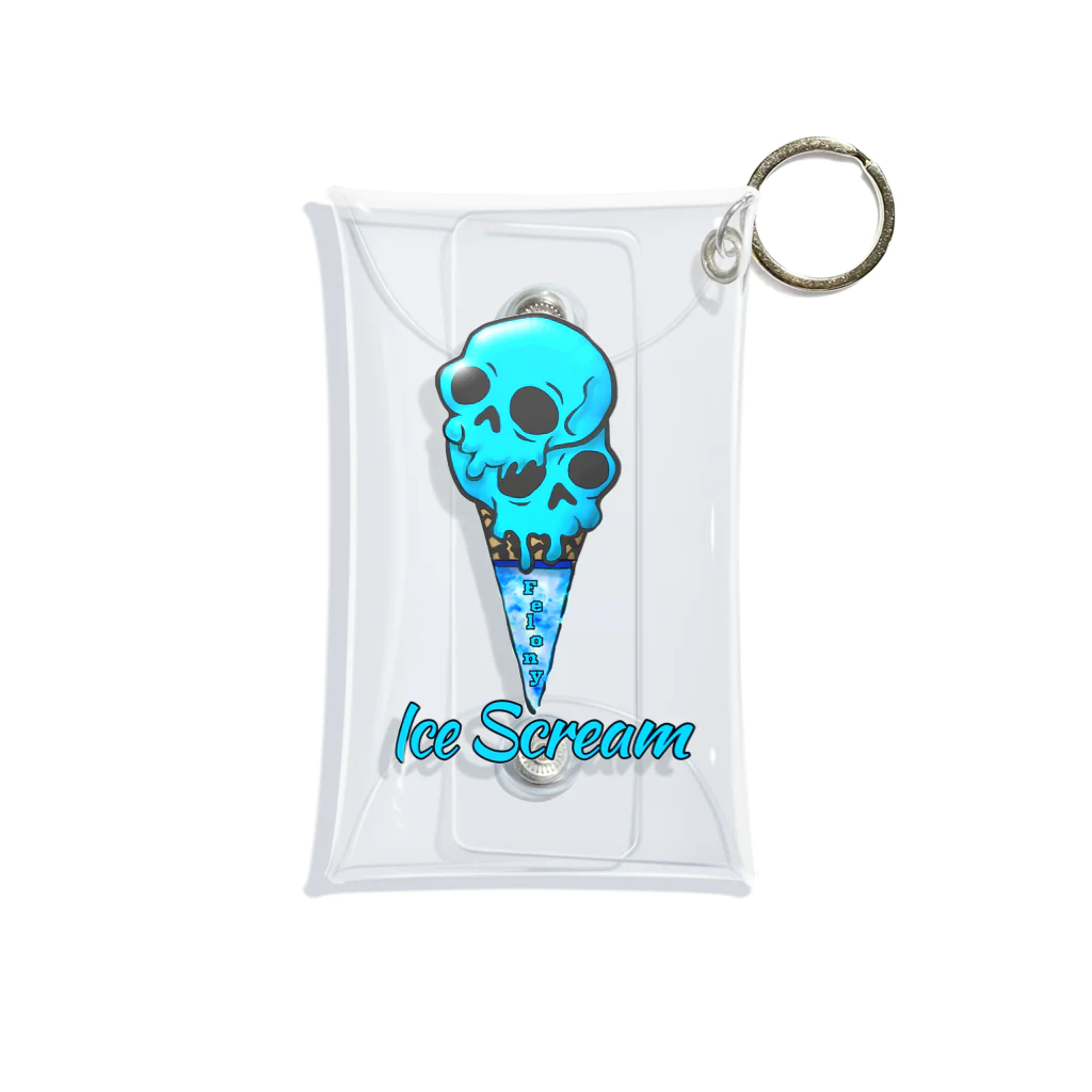 Felony CrimeのIce Scream Mini Clear Multipurpose Case