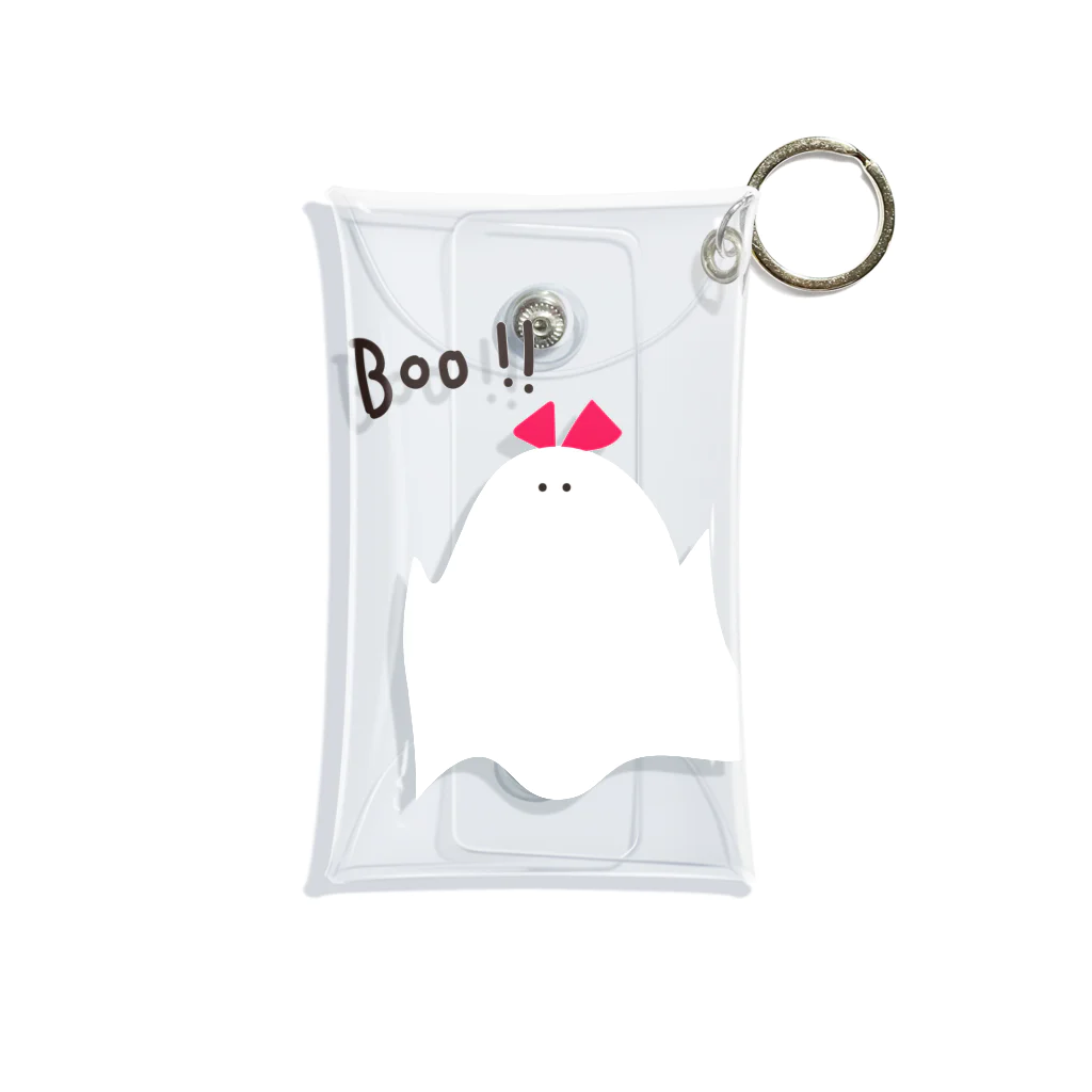 I ♡ YOUのあたし、おばけちゃんだよ！BOO！！ Mini Clear Multipurpose Case