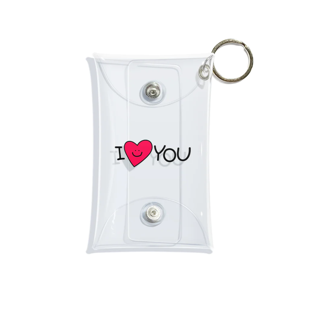 I ♡ YOUのアイラブユーくん Mini Clear Multipurpose Case