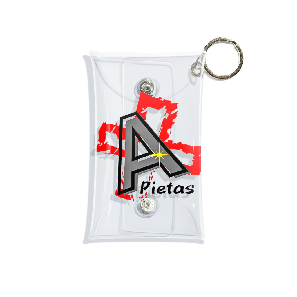 Your HappyのPietasのAくんロゴ Mini Clear Multipurpose Case