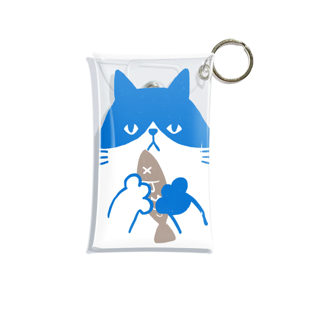 mincruの ねこ と さかな Mini Clear Multipurpose Case