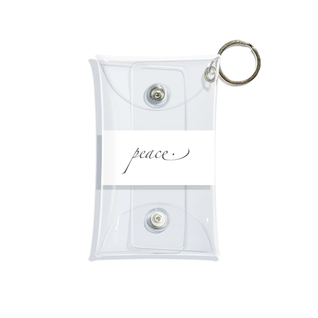 peaceのpeace アイテム Mini Clear Multipurpose Case