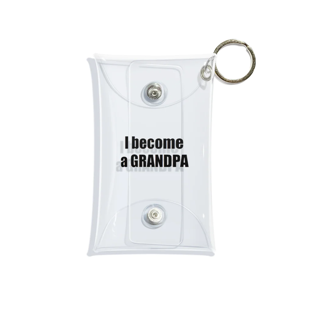 marukomekunのI become a GRANDPA Mini Clear Multipurpose Case