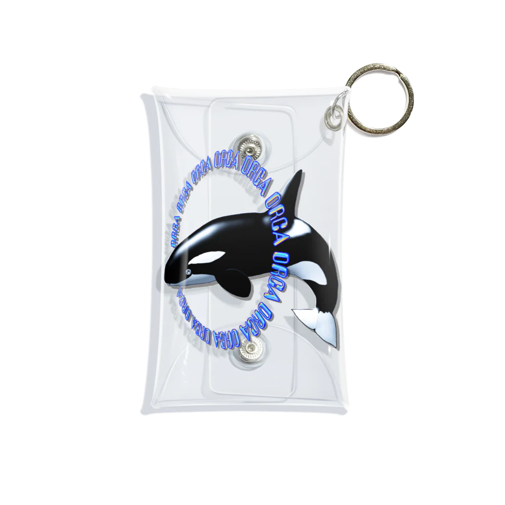 LalaHangeulのORCA シャチ Mini Clear Multipurpose Case