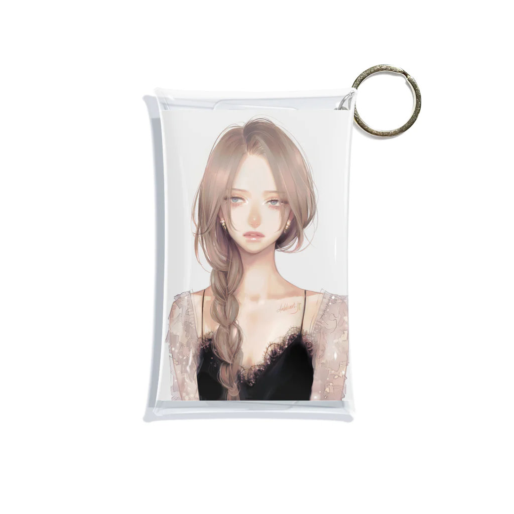 dahlia shop SUZURIのUntitled 2 Mini Clear Multipurpose Case