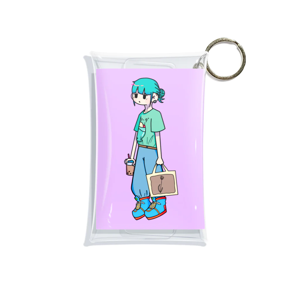 Soolのめろんそーだ Mini Clear Multipurpose Case