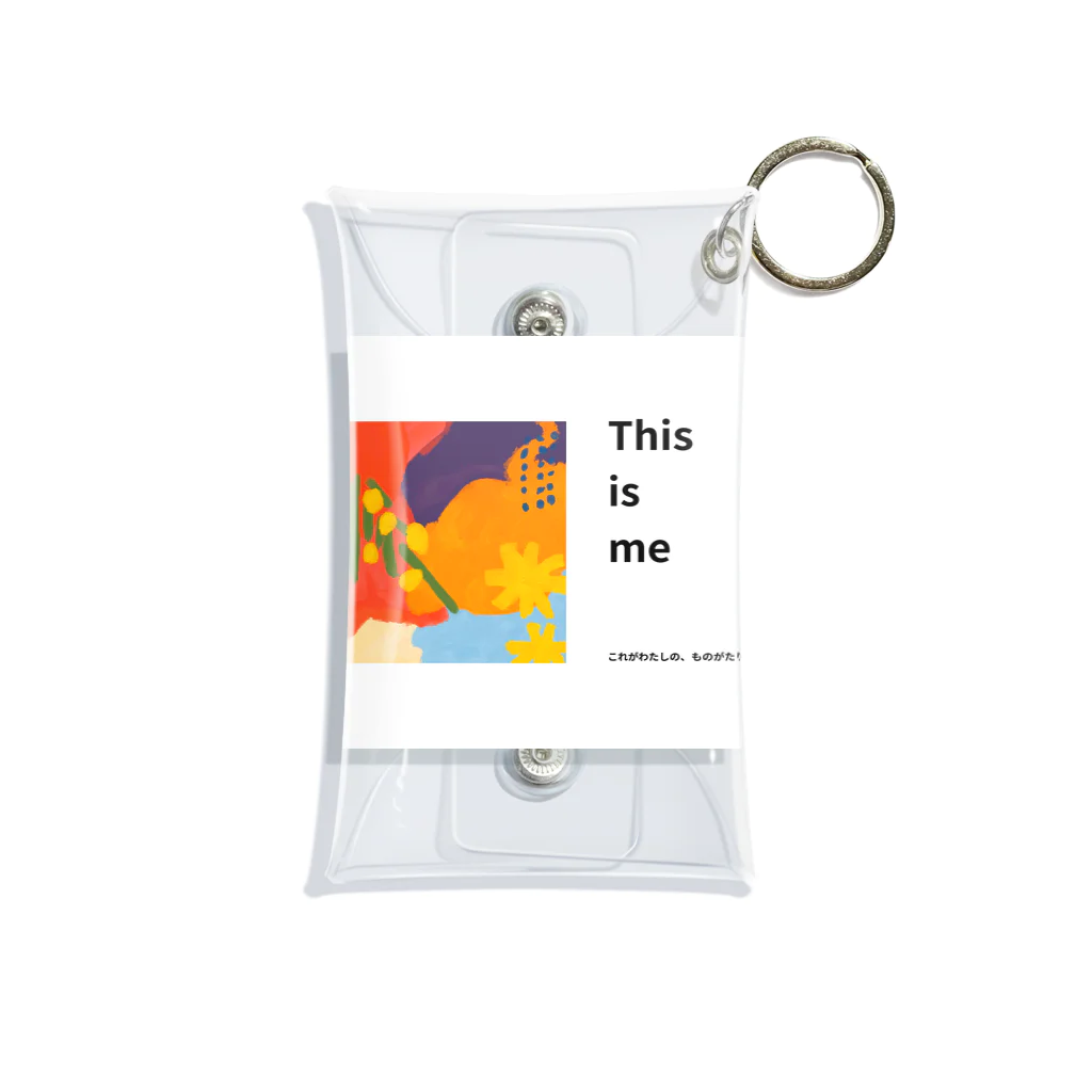 Noa Inoue / sasakureのThis is me (ver.テキスト) Mini Clear Multipurpose Case