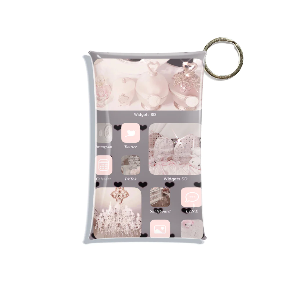 𝐊𝐀𝐍𝐎のほーむがめん Mini Clear Multipurpose Case