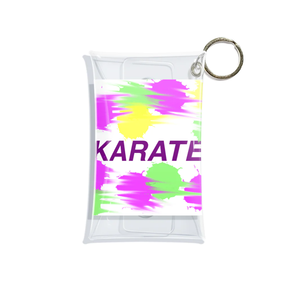 空手好きのチコの空手ドットKARATE Mini Clear Multipurpose Case