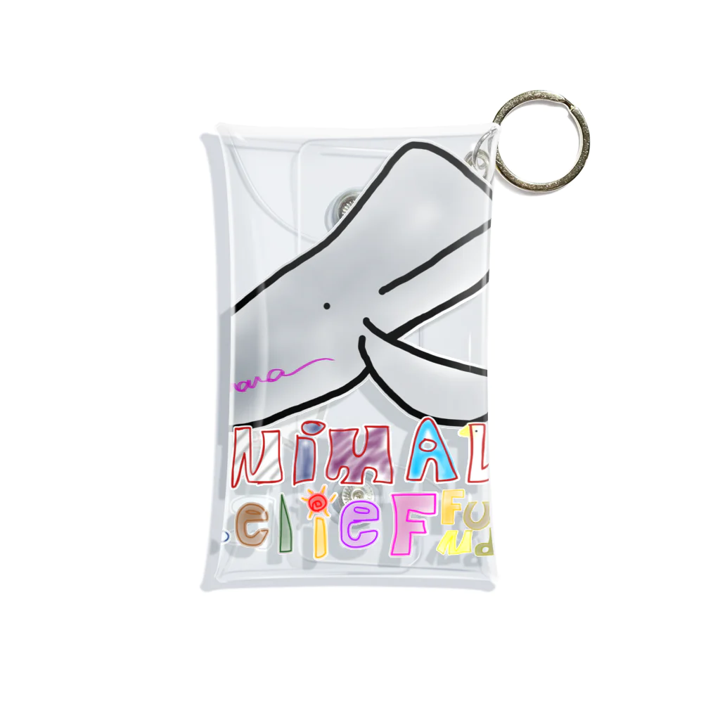 Crystalmindのアニマルリリーフ　マッコウクジラ Mini Clear Multipurpose Case