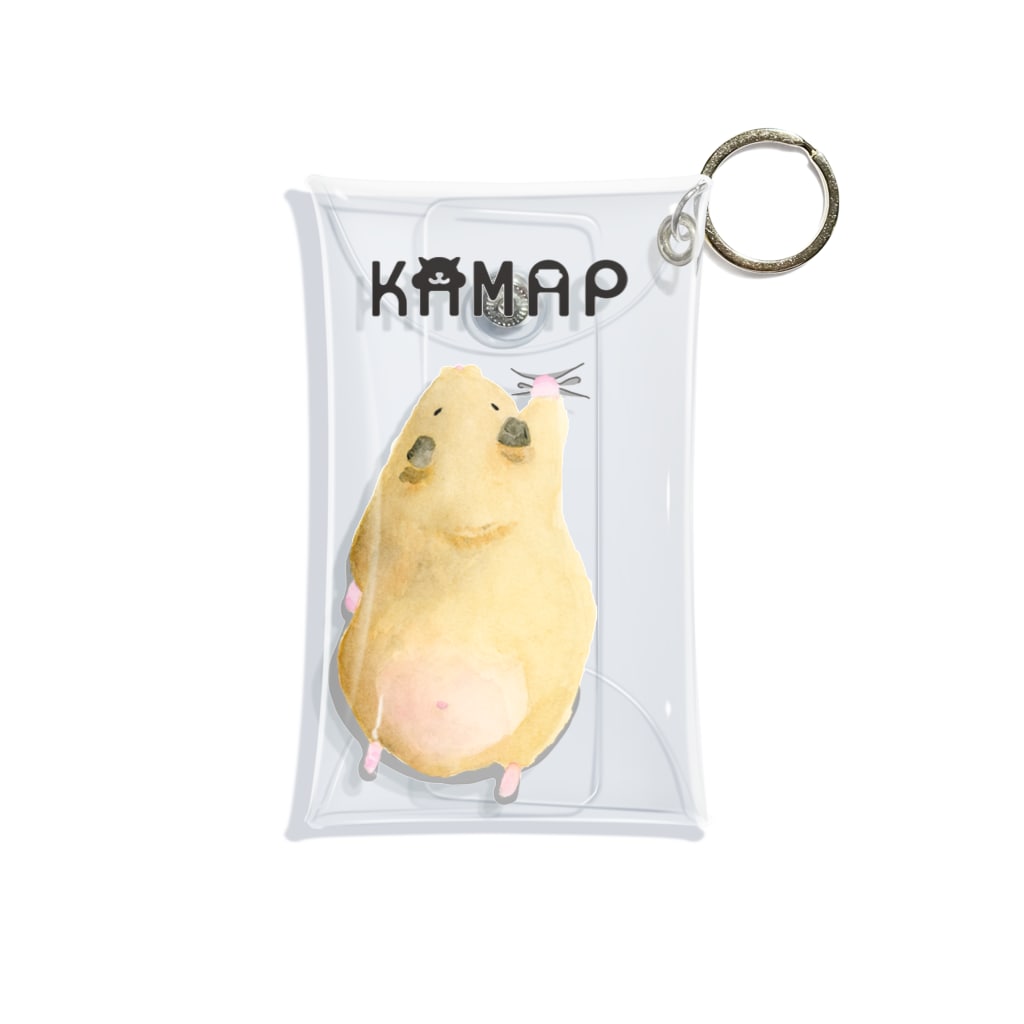KAMAP ＆ Ricaの【KAMAP】ぎゅっとキンクマハムスター Mini Clear Multipurpose Case