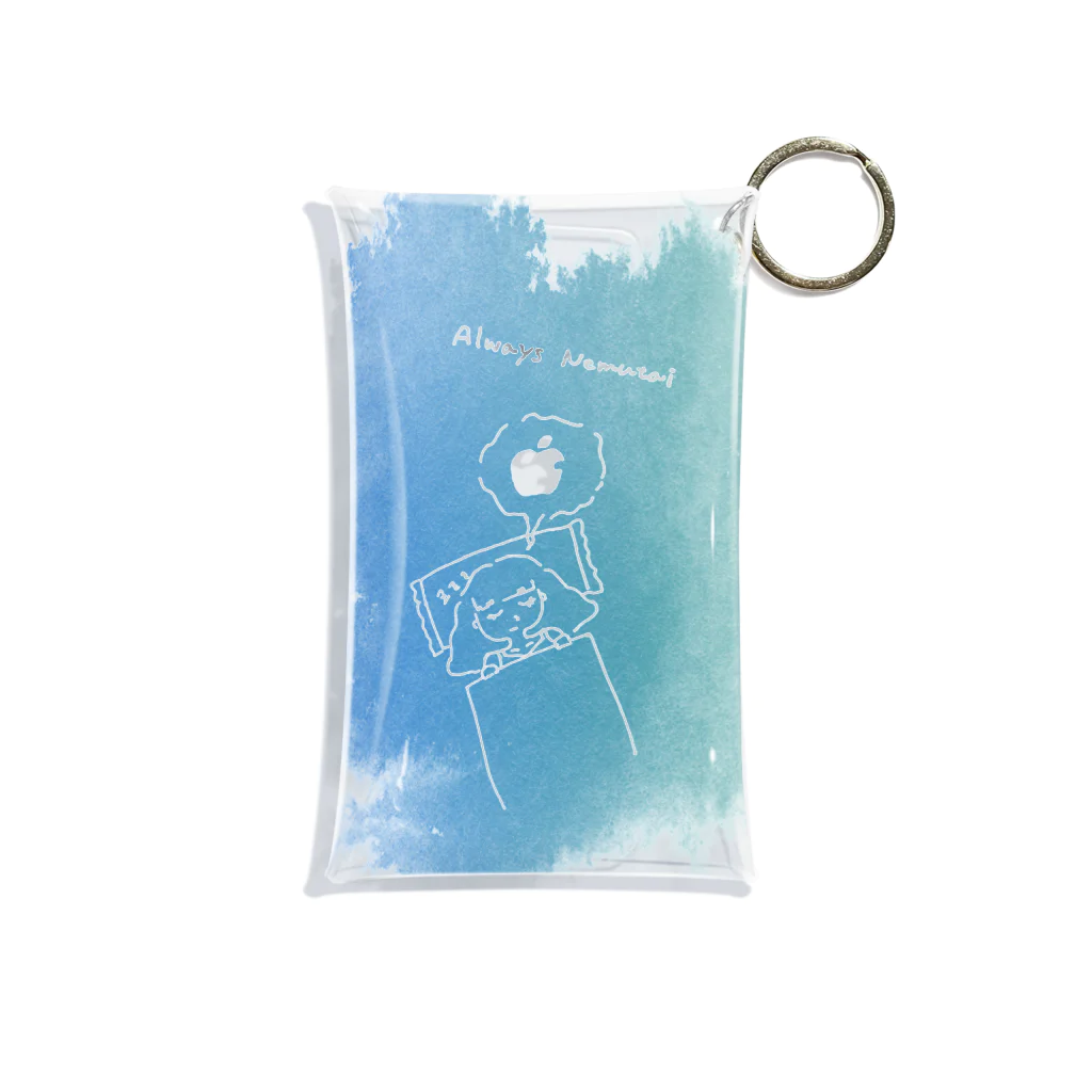 jikkuri kotokotoのAlways NEMUTAI Mini Clear Multipurpose Case