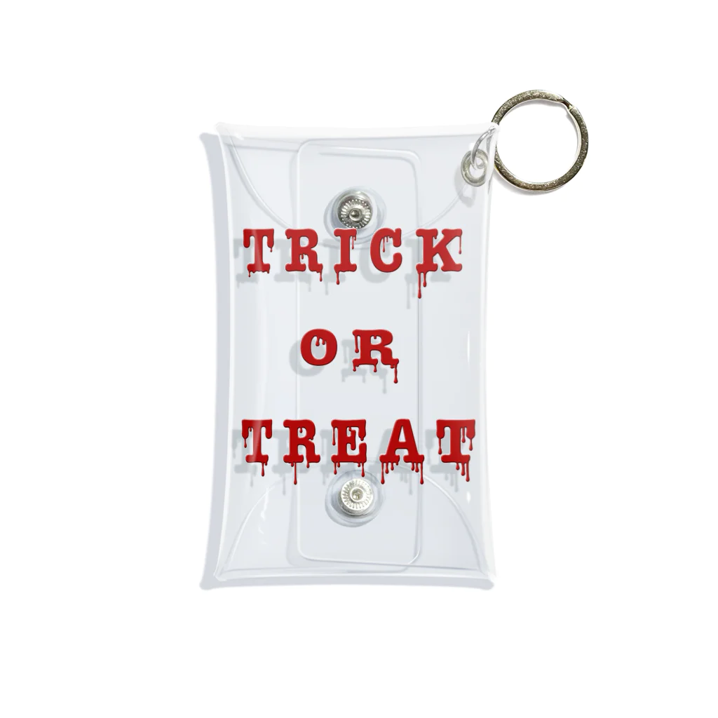 Planet EvansのBloody Trick or Treat Mini Clear Multipurpose Case