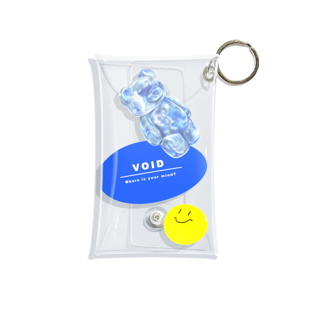 FUN FAN FUNのPlastic Bear Mini Clear Multipurpose Case