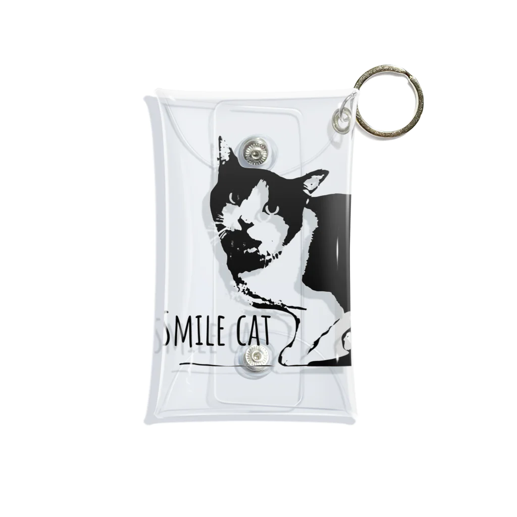 TAKUMIの笑い猫 Mini Clear Multipurpose Case