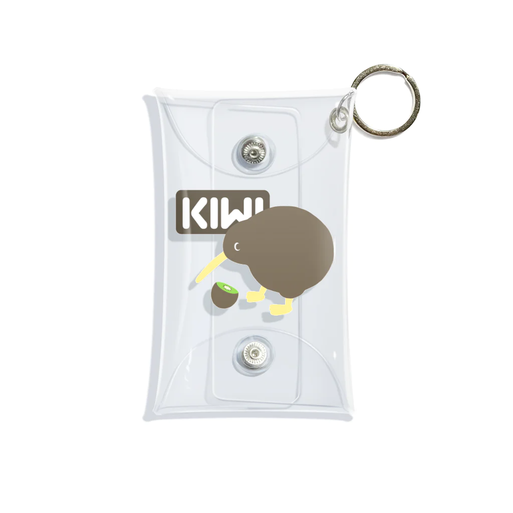 イニミニ×マートのKIWI&KIWI Mini Clear Multipurpose Case