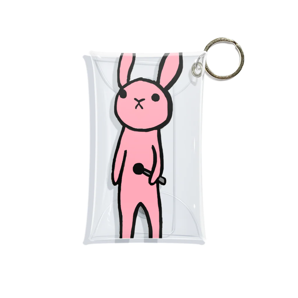 akkiの。の akkiのusagi Mini Clear Multipurpose Case