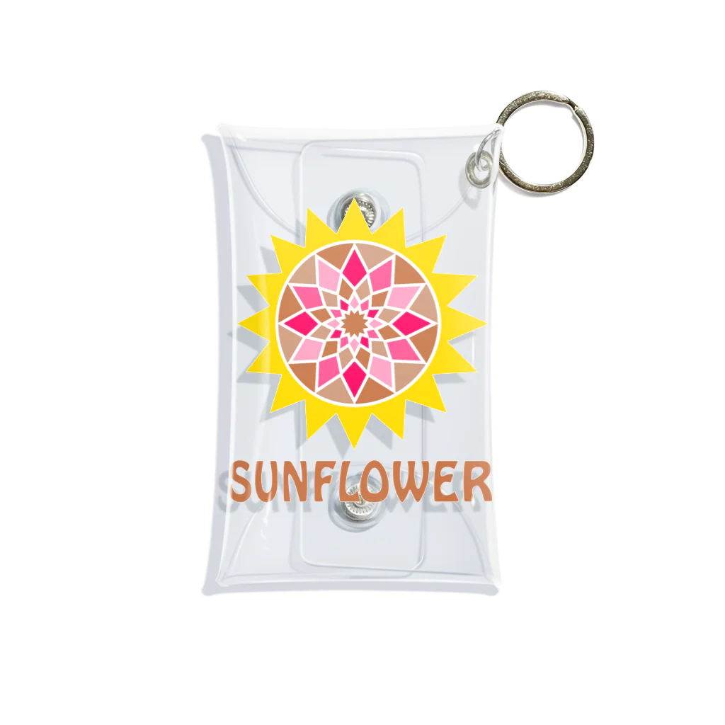 WISSCOLOR【ｳｨｽﾞｶﾗｰ】のSUNFLOWER【ピンク】 Mini Clear Multipurpose Case