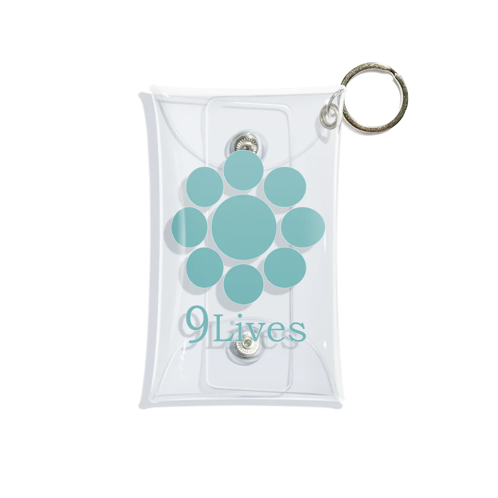 9Lives official goods shopの9lives 九曜シリーズ ミニクリアマルチケース