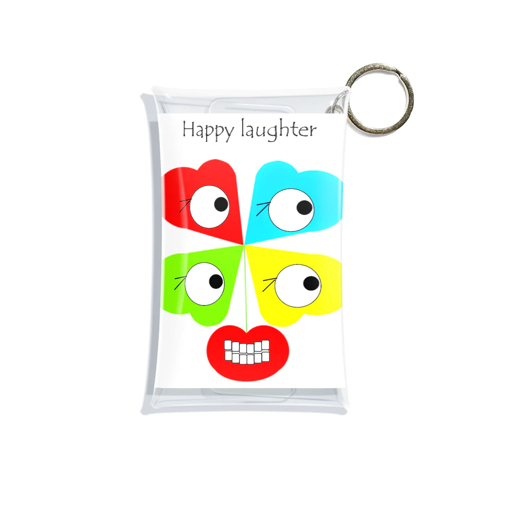 ekubo_designのHappy laughter ミニクリアマルチケース