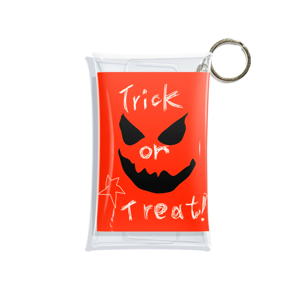 ミステリーキャラクターズのtrick or treat！ Mini Clear Multipurpose Case