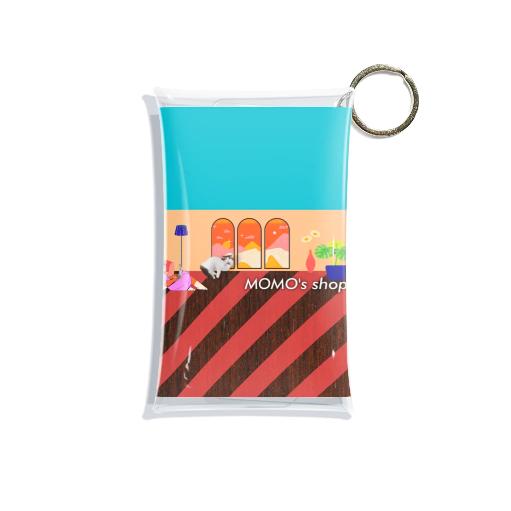 𝙈𝙊𝙈𝙊'𝙨 𝙎𝙝𝙤𝙥のMOMO's shop #03 Mini Clear Multipurpose Case