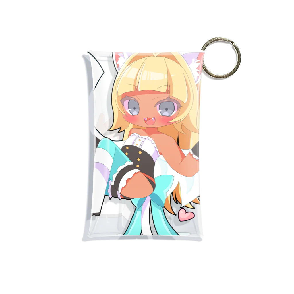 もげち🚪🐱6才のネットアイドル男の娘のもげちはろうぃん2021-天使- Mini Clear Multipurpose Case