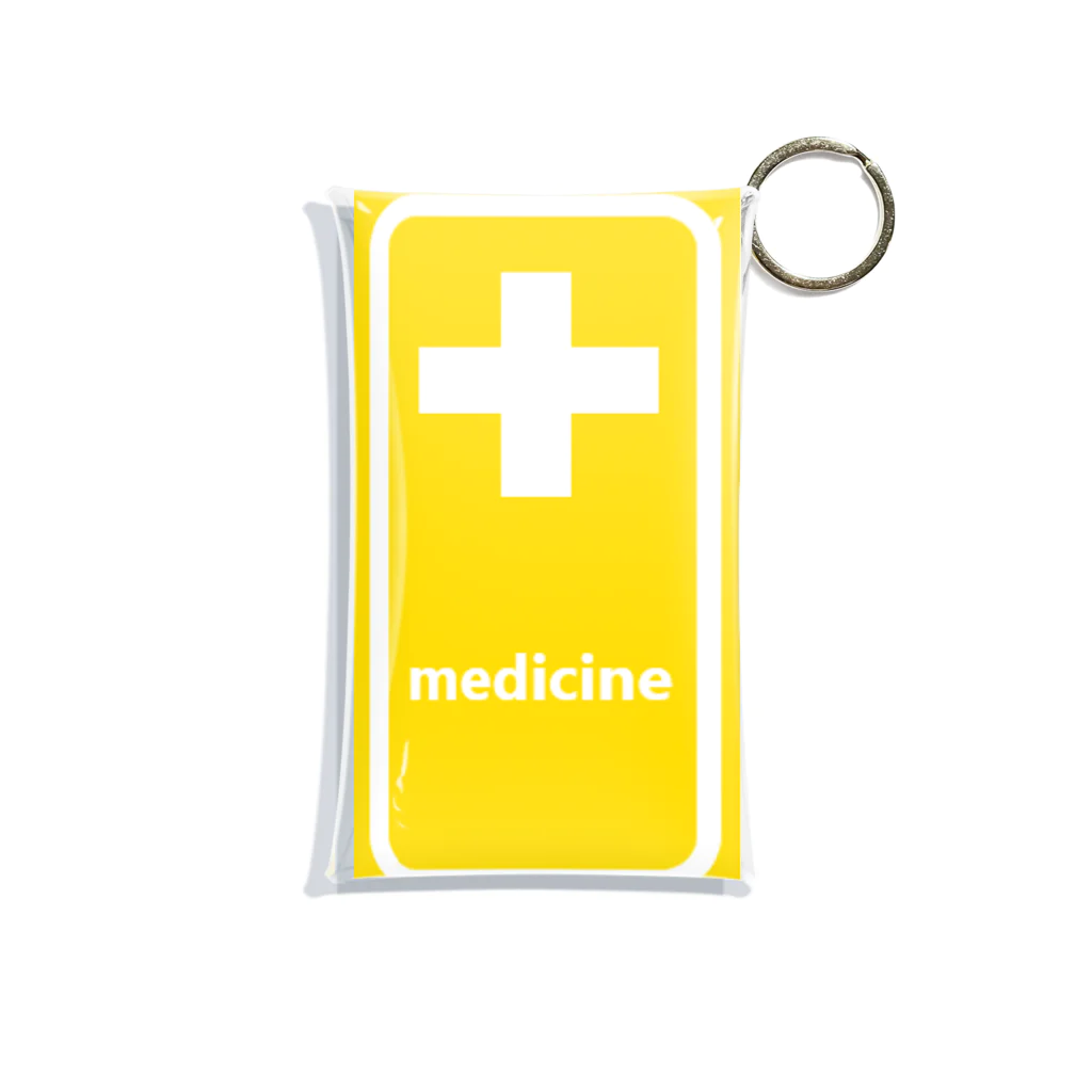 アメリカンベース の薬　medicine　💊 Mini Clear Multipurpose Case