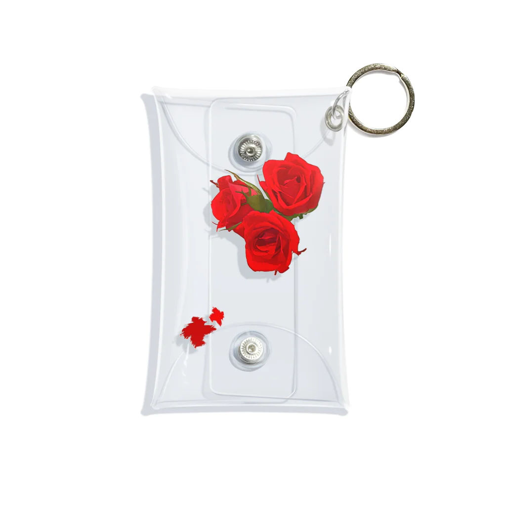 脂身通信Ｚの薔薇（ベルローズ） Mini Clear Multipurpose Case