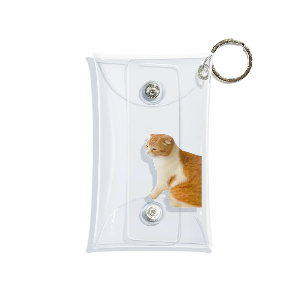 めいちゃんの甘えんぼショップのチー牛陰キャ猫めいまくん Mini Clear Multipurpose Case