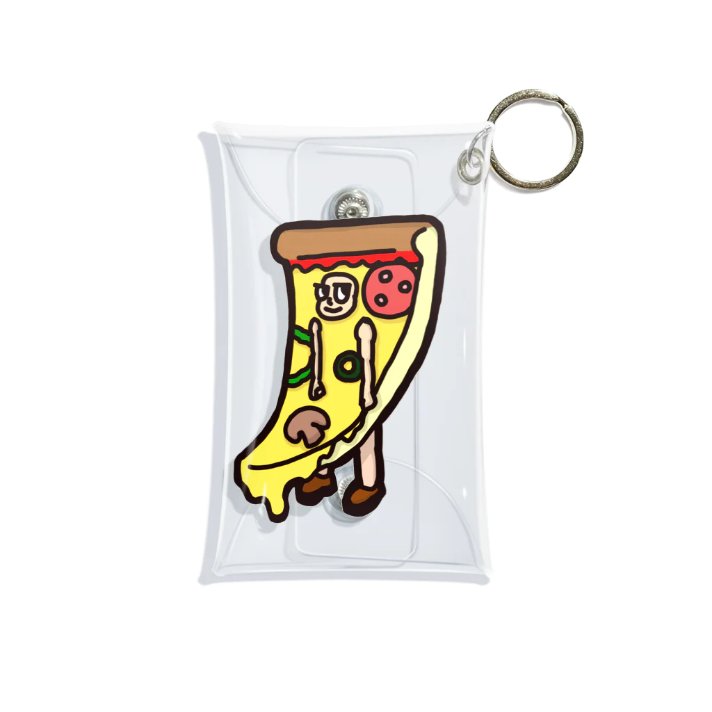 ジンレオナルドのJin who wear pizza. Mini Clear Multipurpose Case