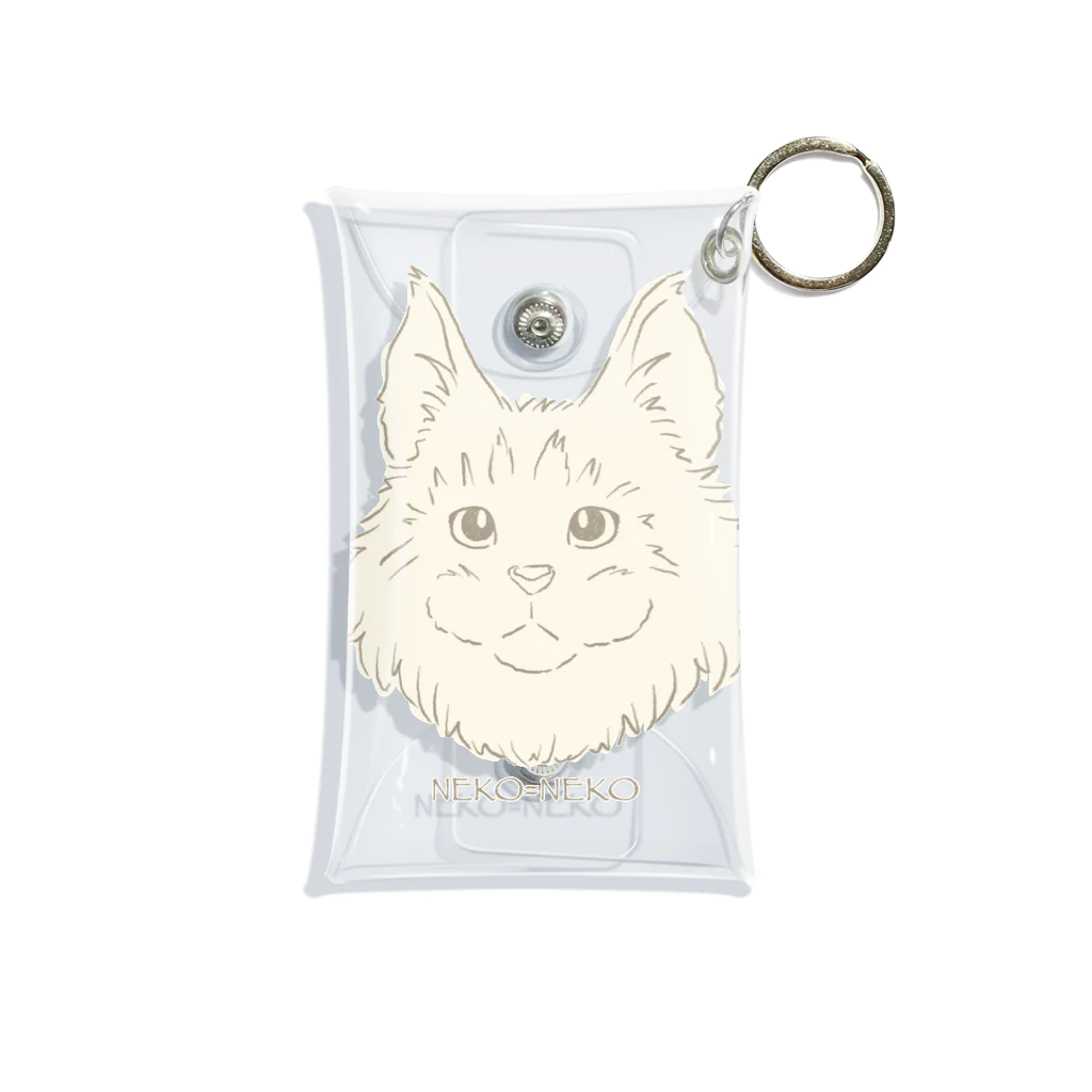 BeArtSuzumaruのNeko=Neko Mini Clear Multipurpose Case