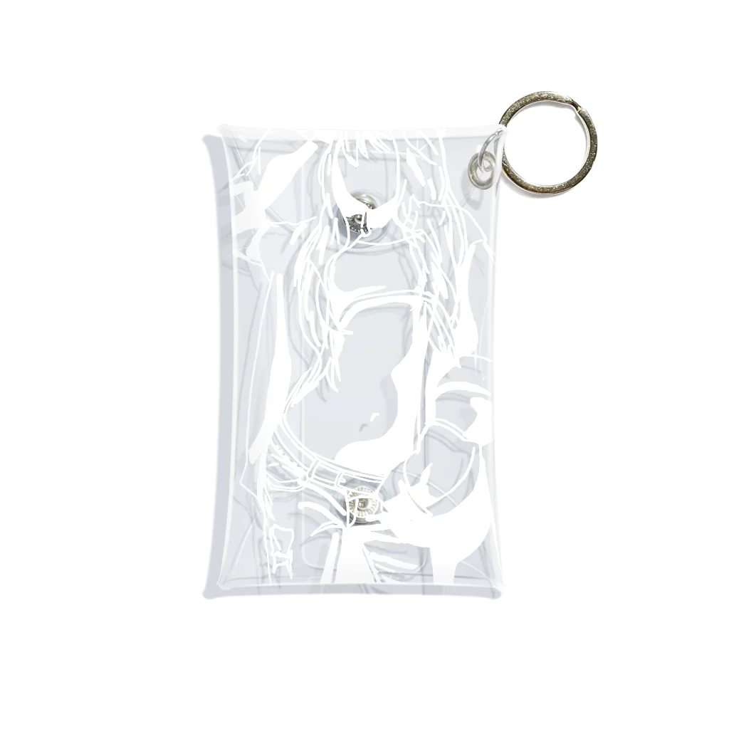 yuuyakeのボーイッシュ女子 Mini Clear Multipurpose Case