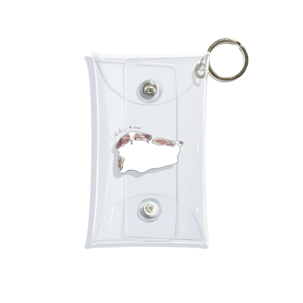 gontatheshihtzuのhungry gonta Mini Clear Multipurpose Case