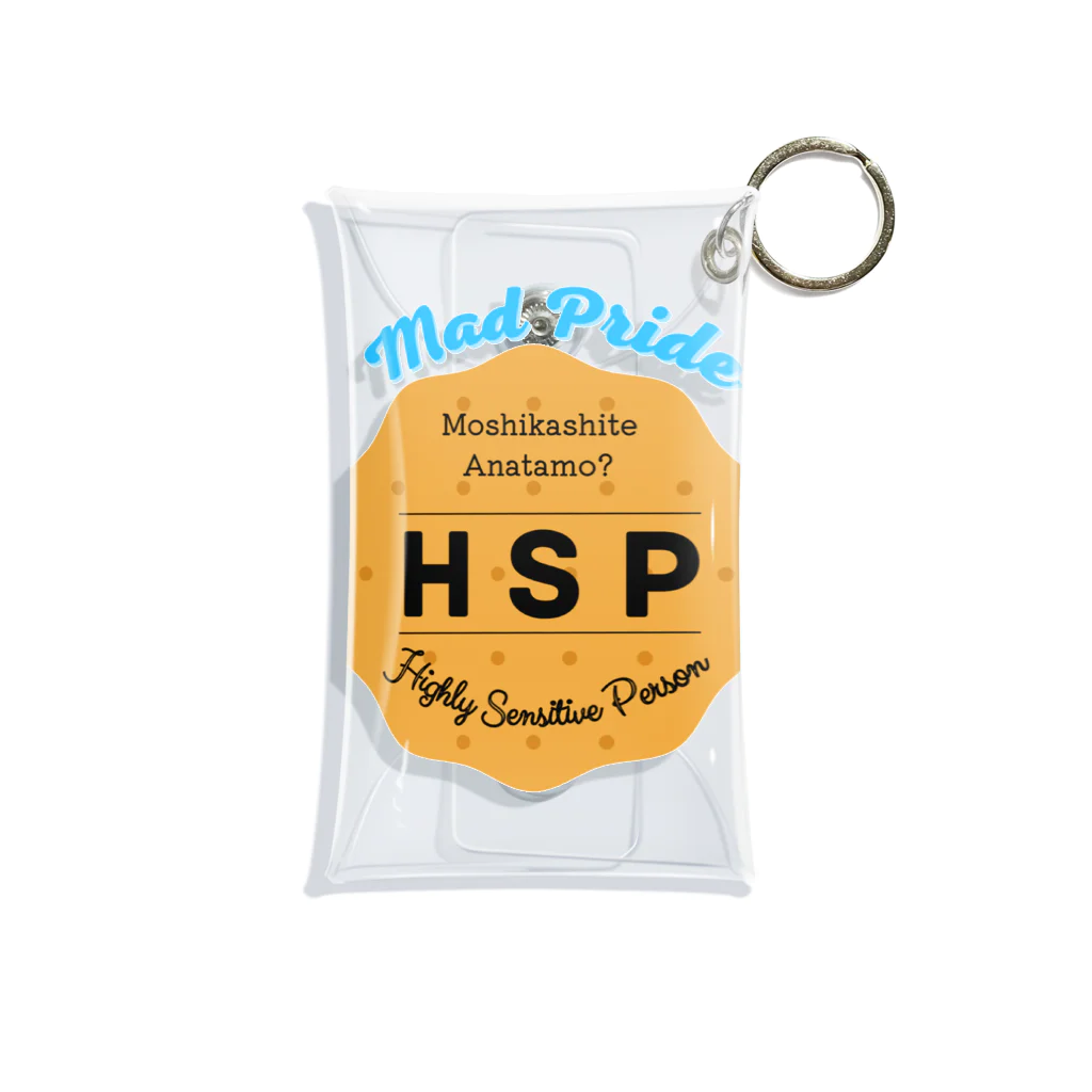 クセ強女子Musu (むす)のHSPビスケット Mini Clear Multipurpose Case