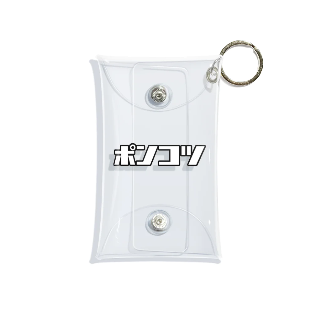 おもしろいTシャツ屋さんのポンコツ Mini Clear Multipurpose Case