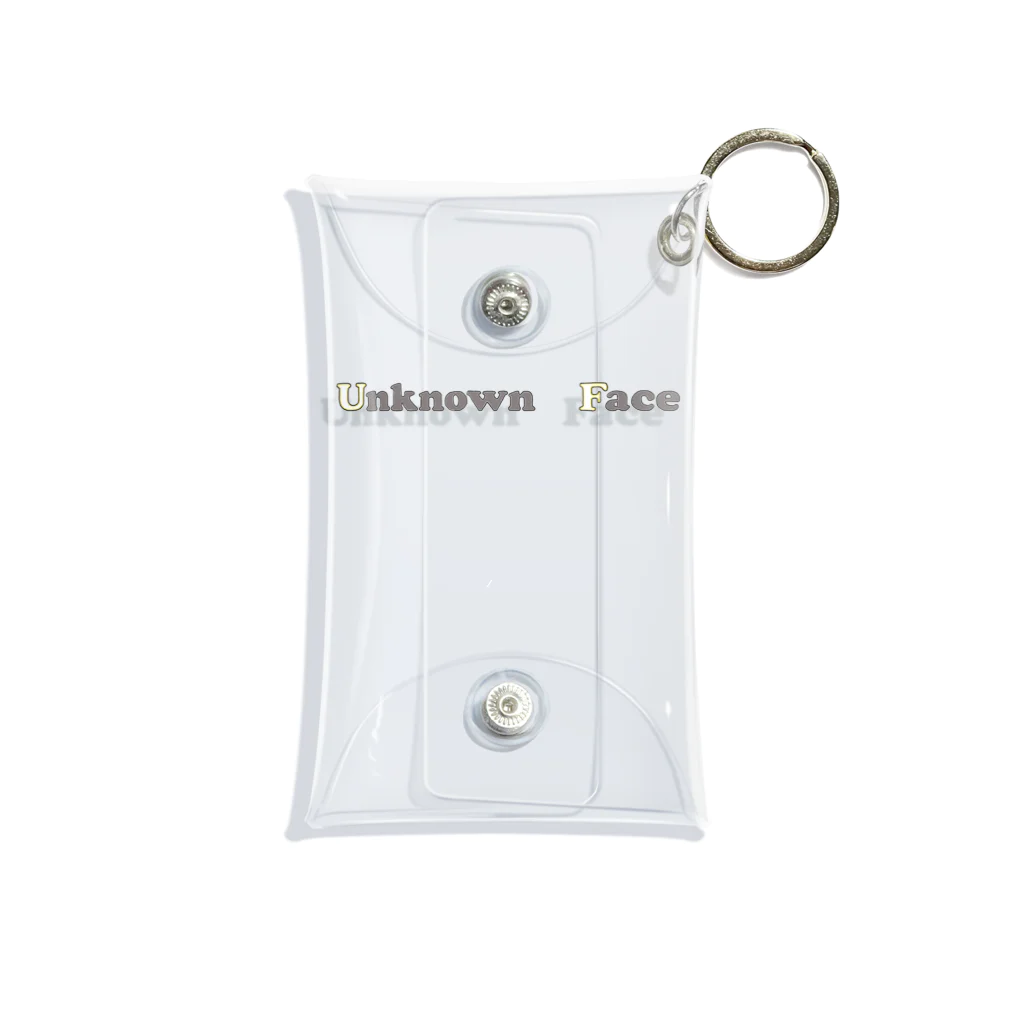 Unknown FaceのNo.03『流レ』 Mini Clear Multipurpose Case