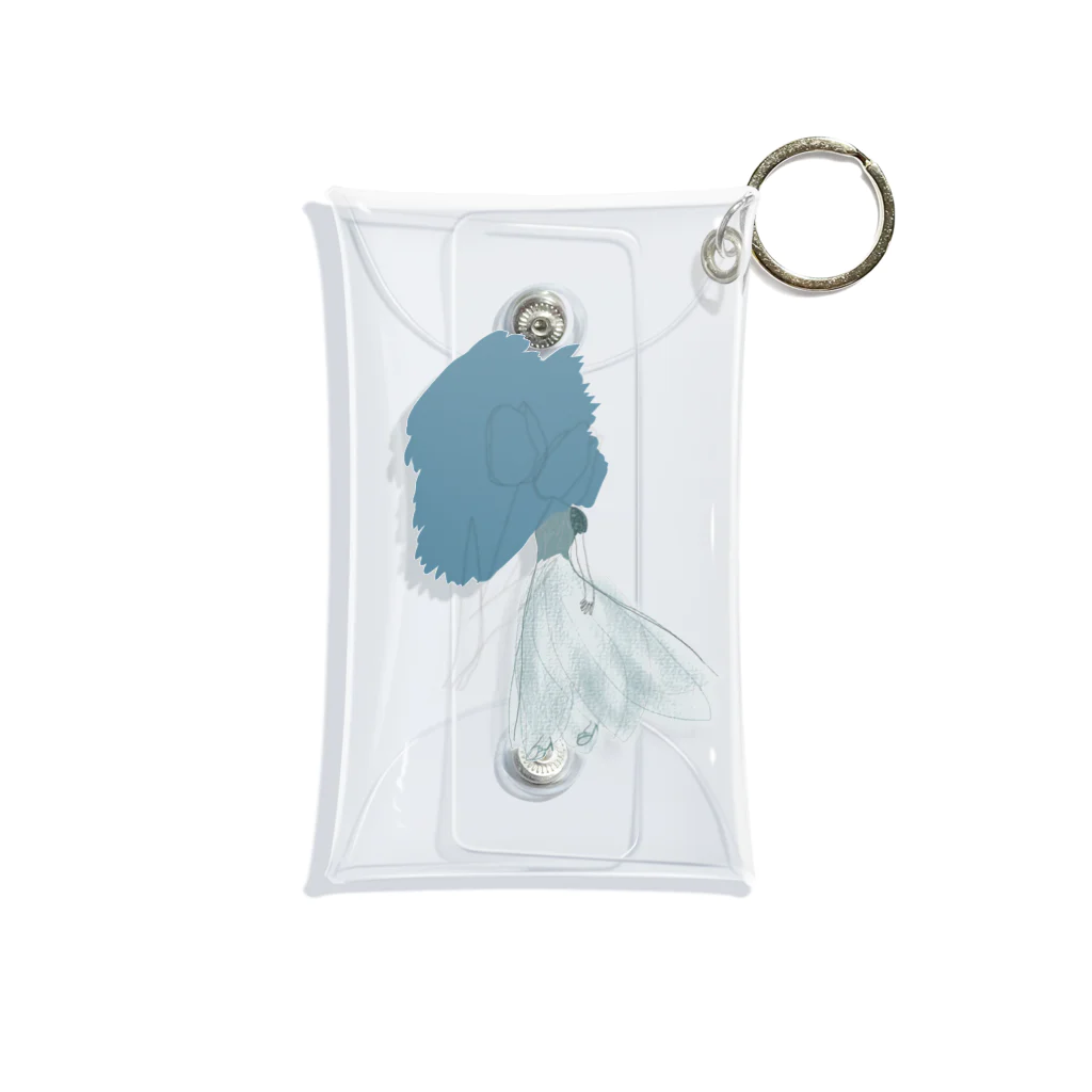 rilybiiのflower dress Art Mini Clear Multipurpose Case