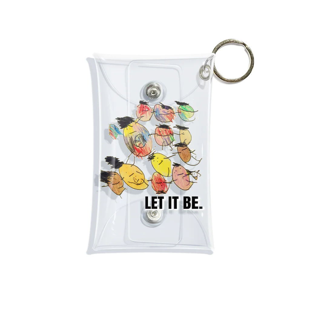 EMMA画伯のLET IT BE. Mini Clear Multipurpose Case