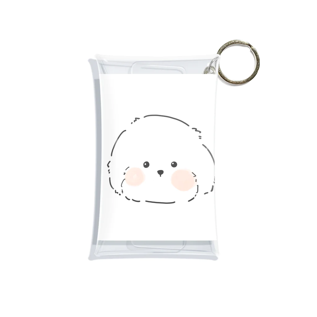 めろんぱんのわんこ Mini Clear Multipurpose Case