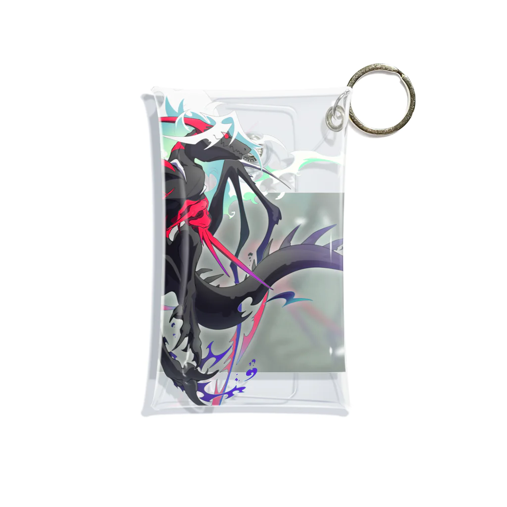 🦴骨野アッシュ🦴のドラゴン〈シェイド〉 Mini Clear Multipurpose Case