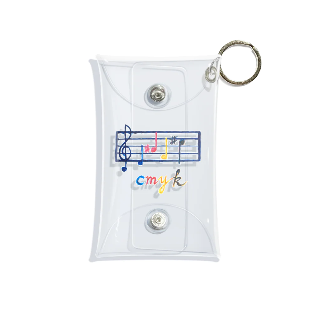 Shop: ristretto recordsのcmyk Mini Clear Multipurpose Case