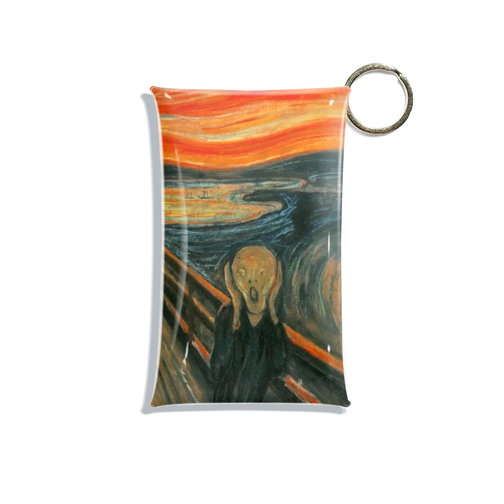 artgalleryのThe Scream Mini Clear Multipurpose Case